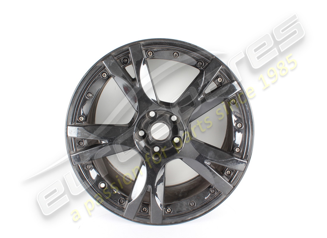 used lamborghini wheel rim callisto shiny black post. part number 400601017cb (1)