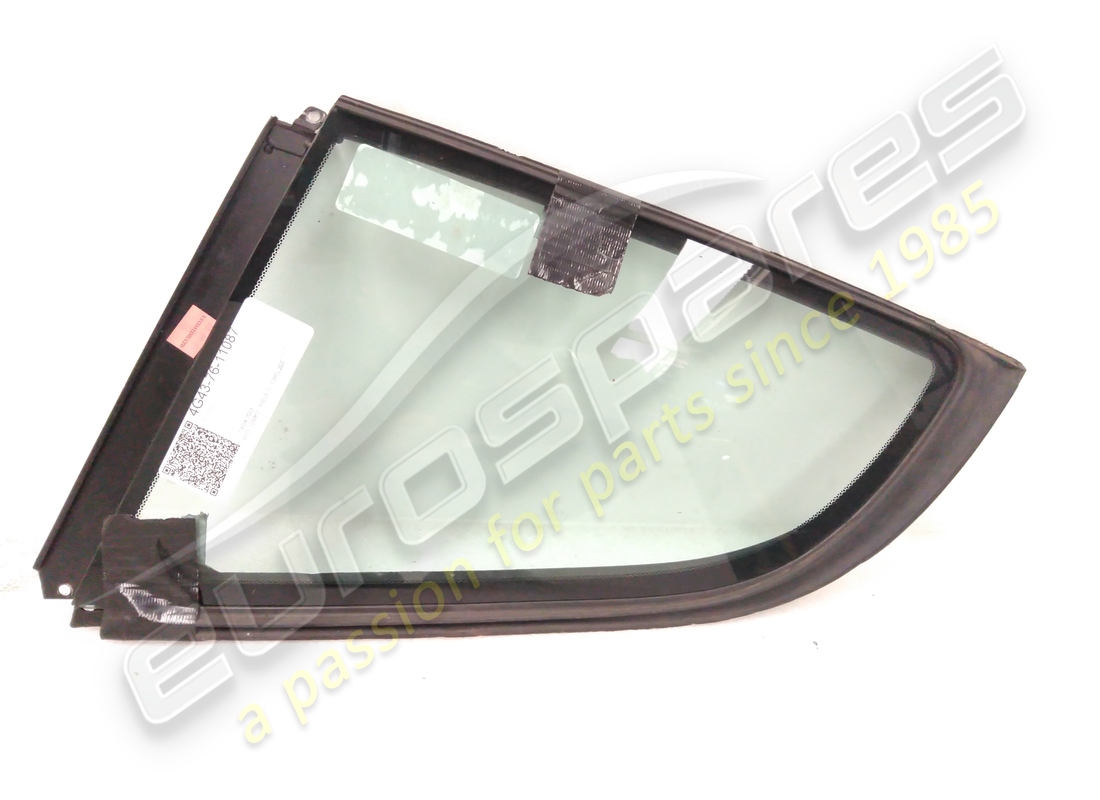 Vitre de custode gauche, coupé, d'occasion. Numéro de pièce : 4G437611087 (1)