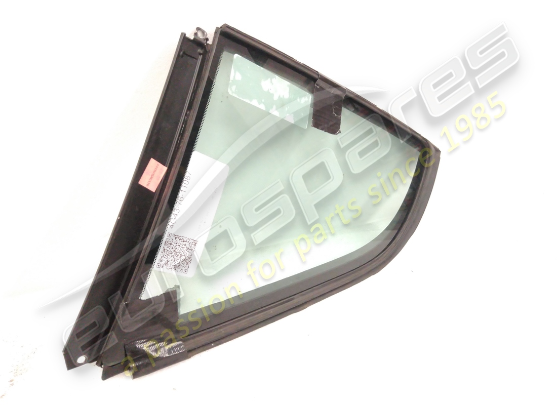 vitre de custode gauche, coupé, d'occasion. numéro de pièce : 4g437611087 (2)