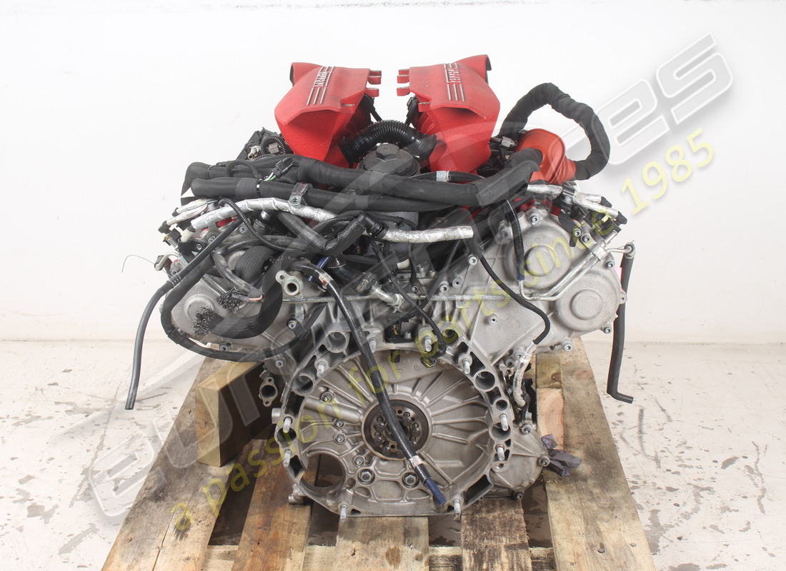 MOTEUR COMPLET D'OCCASION Ferrari 488. NUMÉRO DE PIÈCE 754023000 (1)