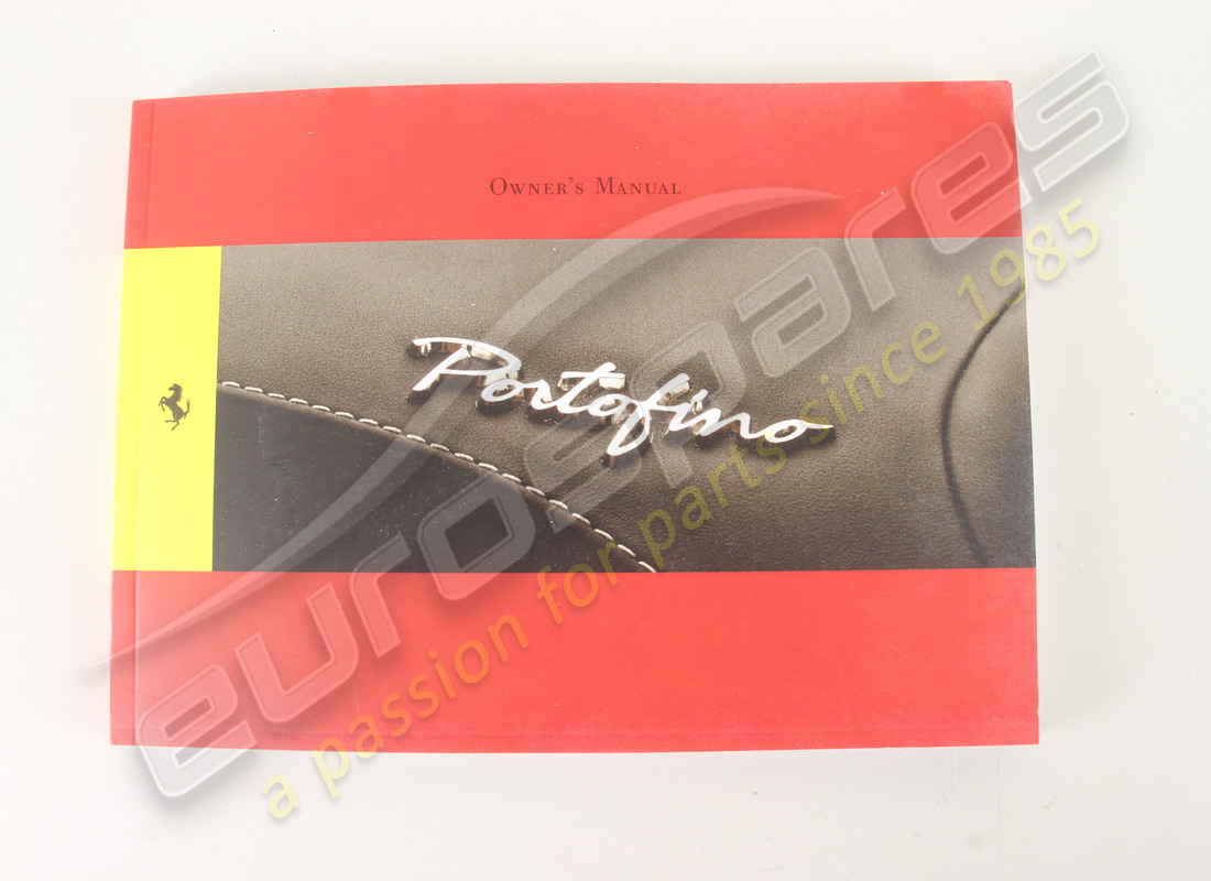 nouveau manuel du propriétaire ferrari. numéro de pièce 807473 (1)