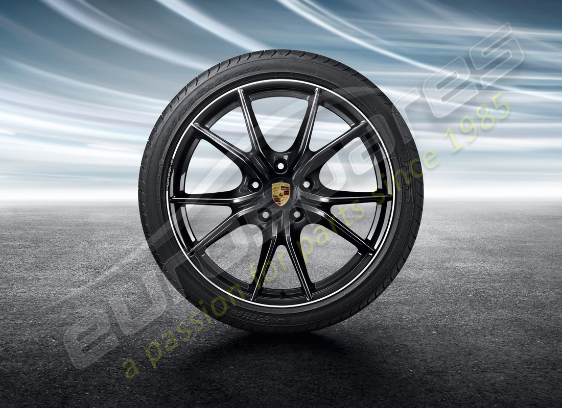 nouvelles bandes de garniture de jante porsche. numéro de pièce 99204482056c9a (1)