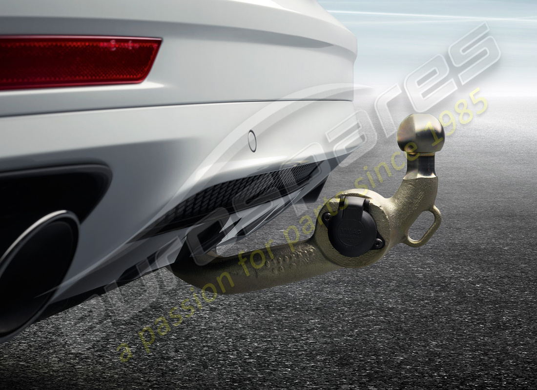 attelage de remorquage extensible électriquement neuf porsche. numéro de pièce 971044870 (1)