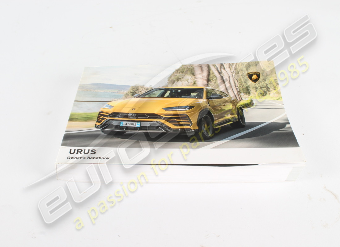 MANUEL D'UTILISATION Lamborghini USO E MANUT.ING . NUMÉRO DE PIÈCE 4ML012720BE (1)