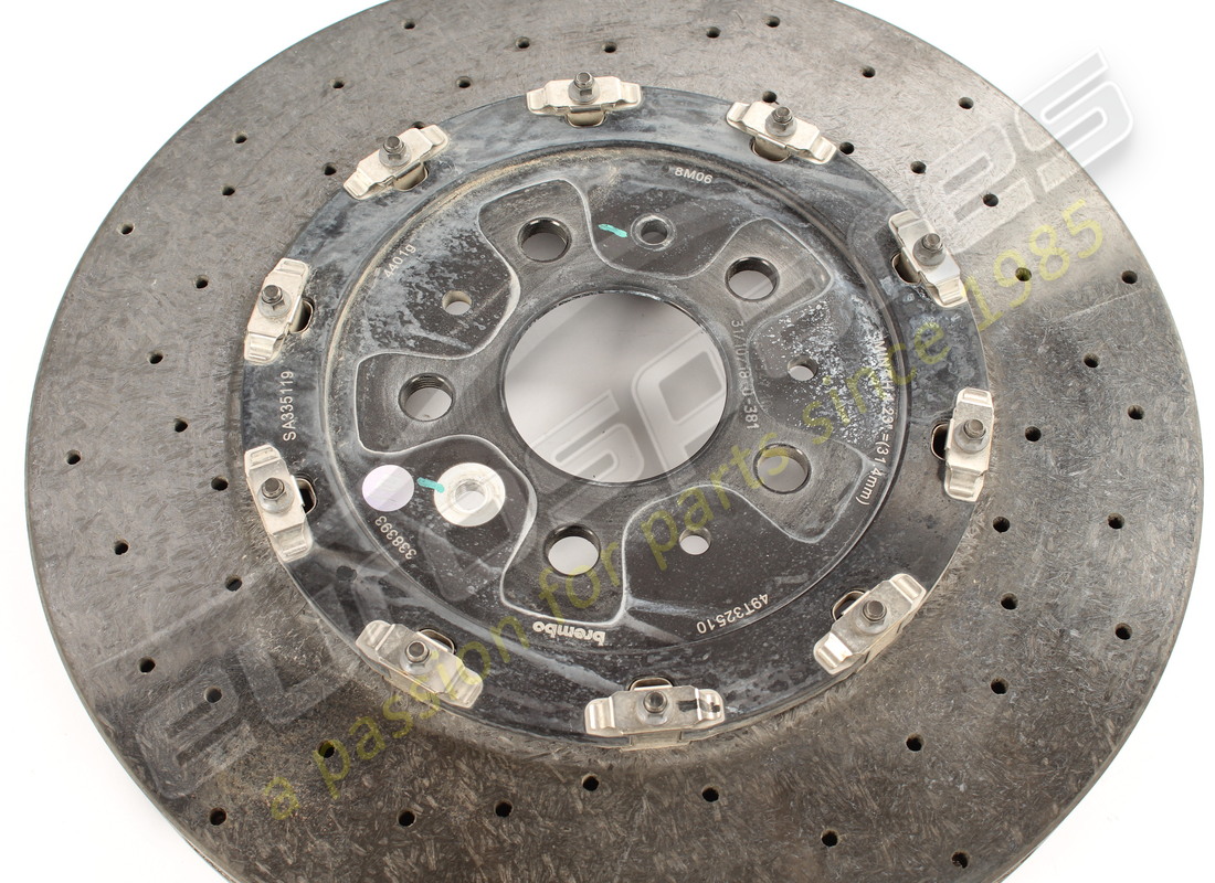 disque de frein utilisé ferrari. numéro de pièce 338393 (2)