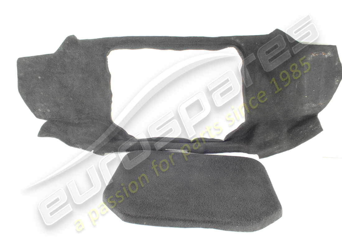 ensemble de tapis de coffre noir d'occasion ferrari. numéro de pièce 65468790 (3)