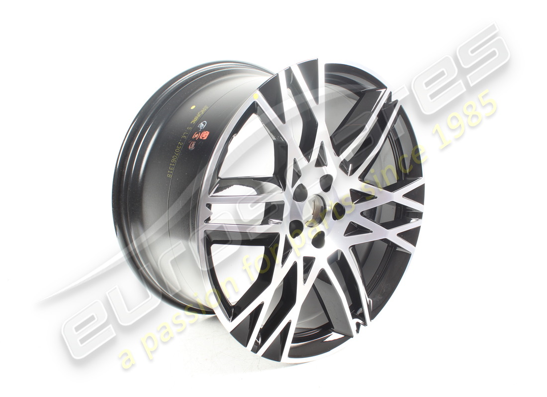 nouvelle jante de roue arrière maserati 20 jantes en alliage #20'' - design mmxx diamant noir brillant#. numéro de pièce 980240031 (2)