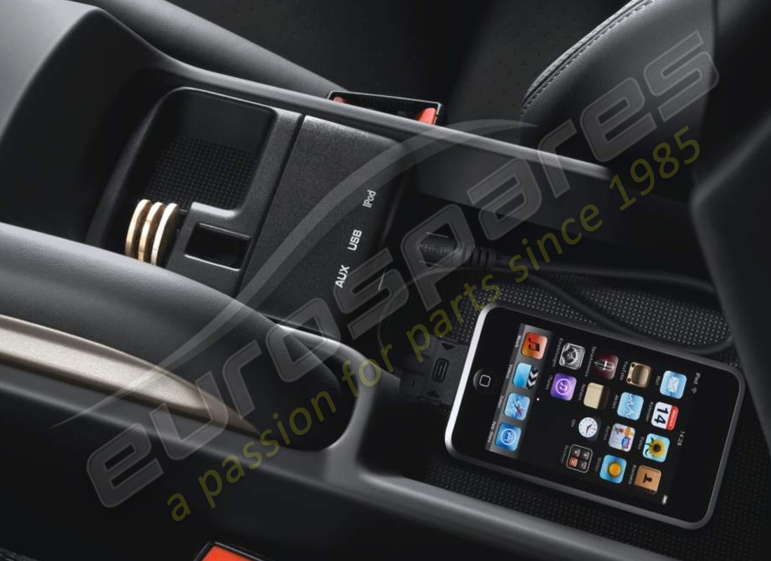 nouvelle interface audio universelle (aux) porsche. numéro de pièce 98704490235 (1)