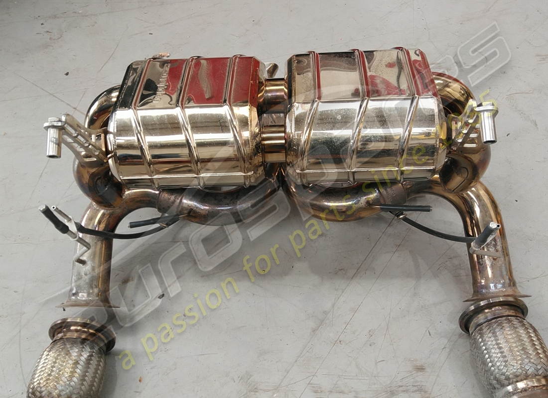 utilisé eurospares silencieux d'échappement capristo et tuyaux de remplacement de catalyseur (acier inoxydable). numéro de pièce eap1374164 (3)