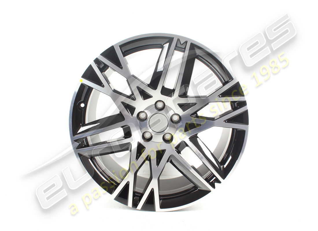 nouvelle jante de roue arrière maserati 20 jantes en alliage #20'' - design mmxx diamant noir brillant#. numéro de pièce 980240031 (1)