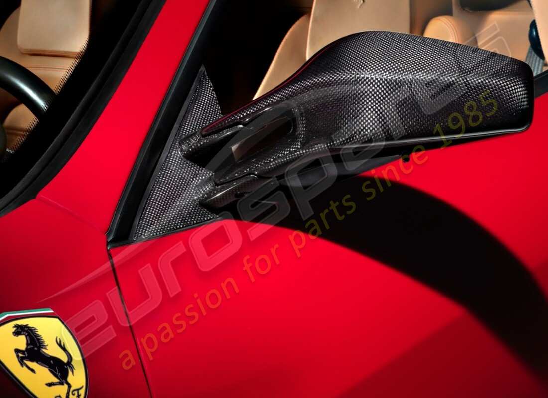 nouveaux rétroviseurs en fibre de carbone ferrari. référence 70001456 (1)