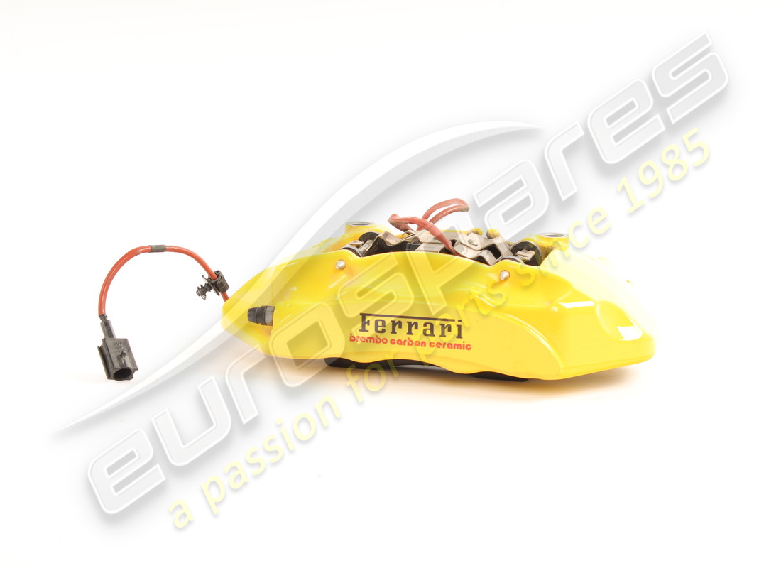 UTILISÉ Ferrari ÉTRIER ARRIÈRE DROIT AVEC PLAQUETTES. NUMÉRO DE PIÈCE 829924 (1)