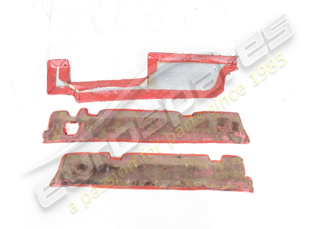 utilisé ferrari ensemble de tapis avant gauche et droit. numéro de pièce 95999641a (7)