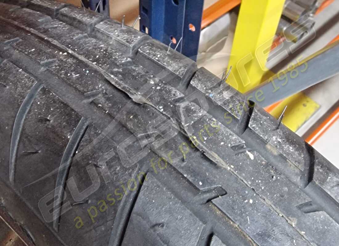 utilisé ferrari jante de roue de secours speedline 3 1/4b x 18. numéro de pièce 136874 (5)