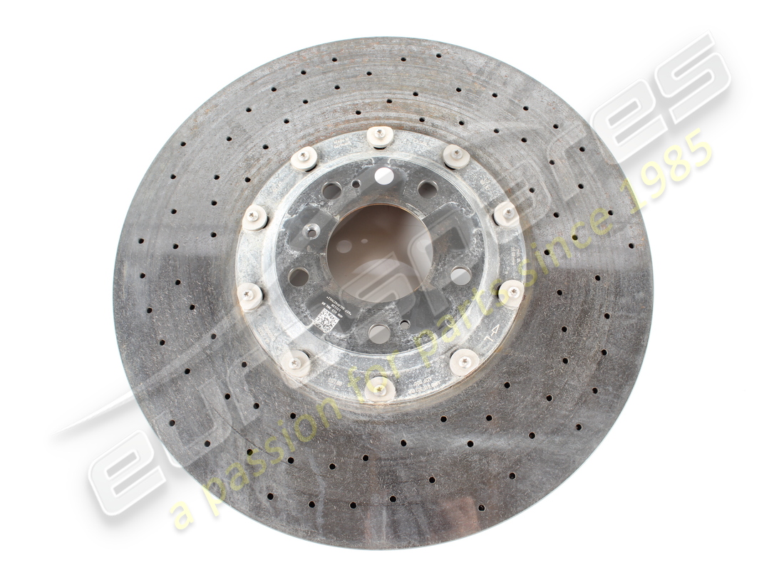 disque de frein en céramique d'occasion lamborghini (ventilé), 440 x 40. numéro de pièce 4m0615301br (2)