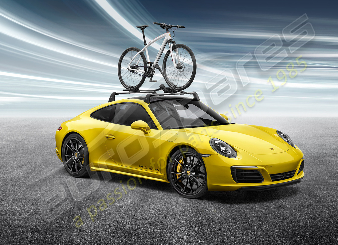 porte-vélos neuf porsche. numéro de pièce 95b044831 (16)
