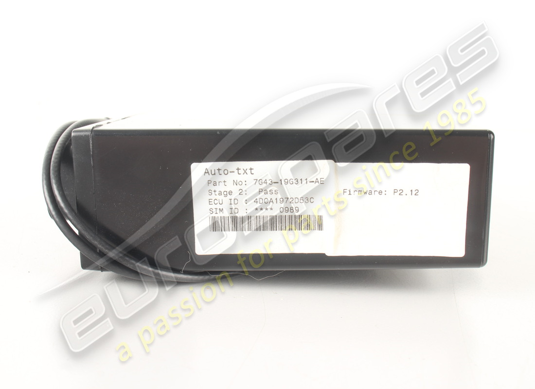 utilisé aston martin tracker, système, cat 5. numéro de pièce 7g4319g311ae (4)