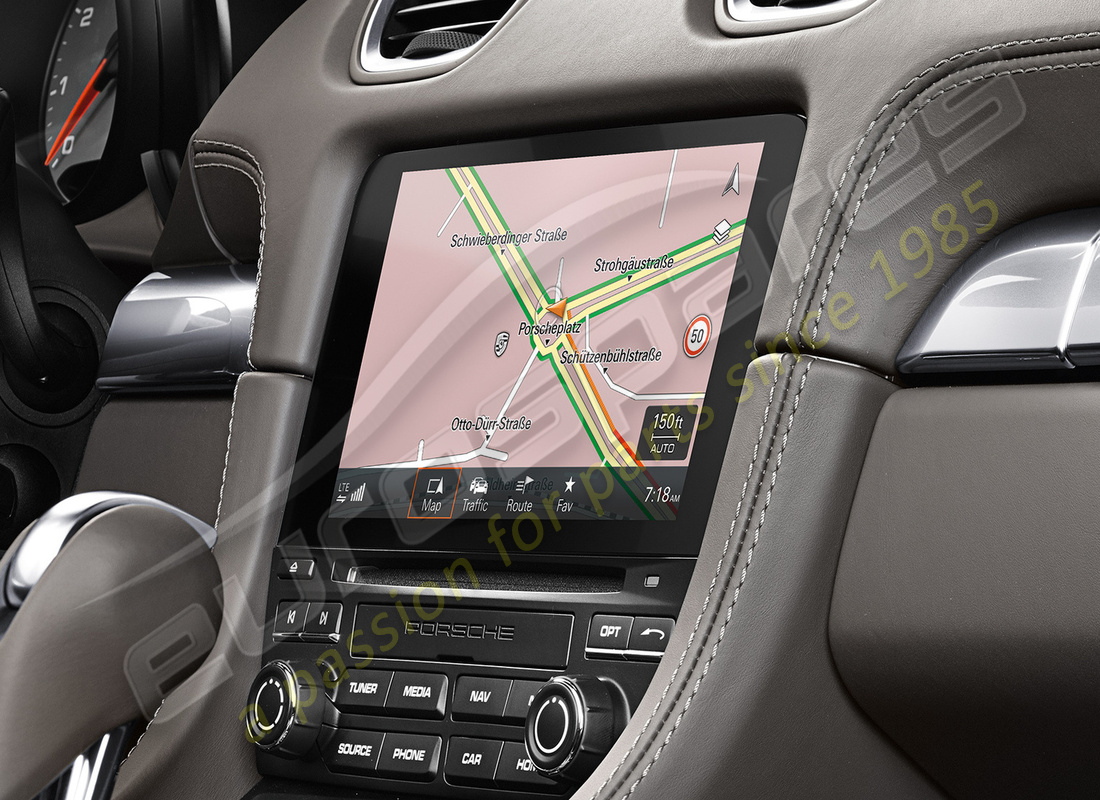 nouveau module de navigation porsche pour pcm. numéro de pièce 98204490203 (1)