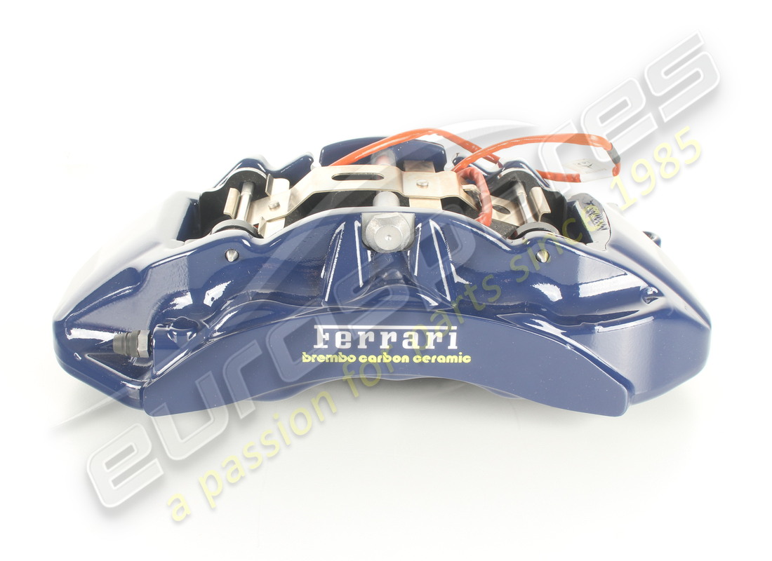 nouvel étrier ferrari avant gauche avec plaquettes. numéro de pièce 328371 (1)