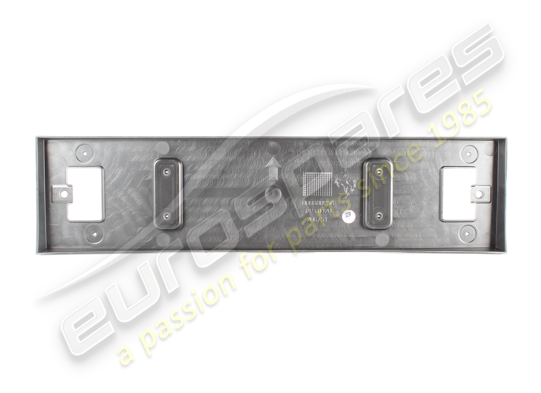 support de plaque d'immatriculation arrière d'occasion ferrari. numéro de pièce 880956 (2)