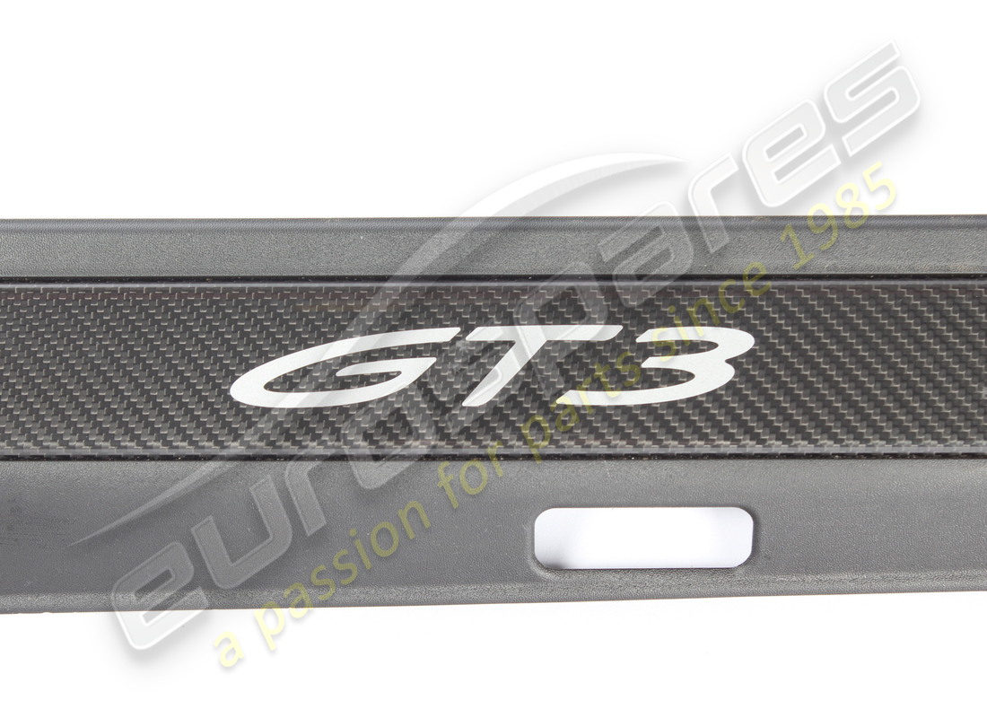 bande d'entrée d'occasion porsche, éclairée noire. numéro de pièce 9gt8533691e0 (2)
