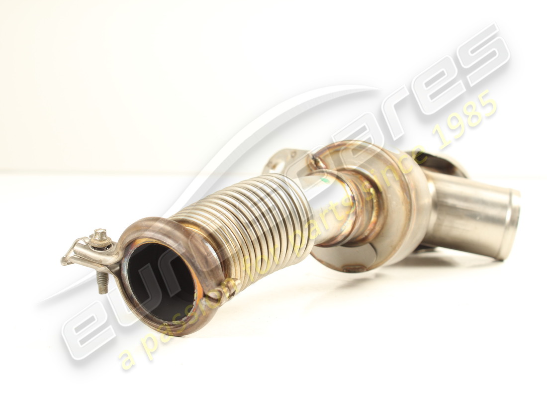 UTILISÉ Ferrari TUYAU COMPLET POUR CATALYTIQUE RH. NUMÉRO DE PIÈCE 952057 (1)