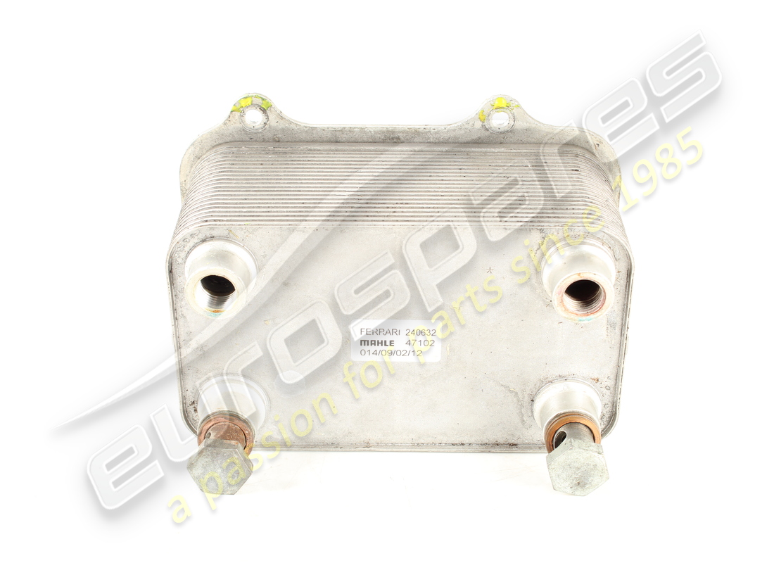 ÉCHANGEUR DE CHALEUR À HUILE FERRARI UTILISÉ. NUMÉRO DE PIÈCE 240632 (1) échangeur de chaleur à huile ferrari utilisé. numéro de pièce 240632 (1)