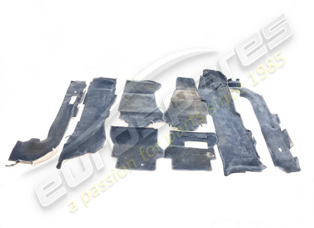 KIT DE TAPIS Aston Martin UTILISÉ, OBSIDIENNE AVANT/ARRIÈRE, COND. NUMÉRO DE PIÈCE 4G438310365 (1)