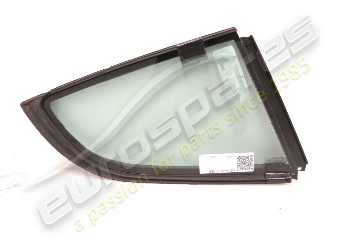 Vitre de custode droite, coupé, d'occasion. Numéro de pièce : 4G437611086 (1)