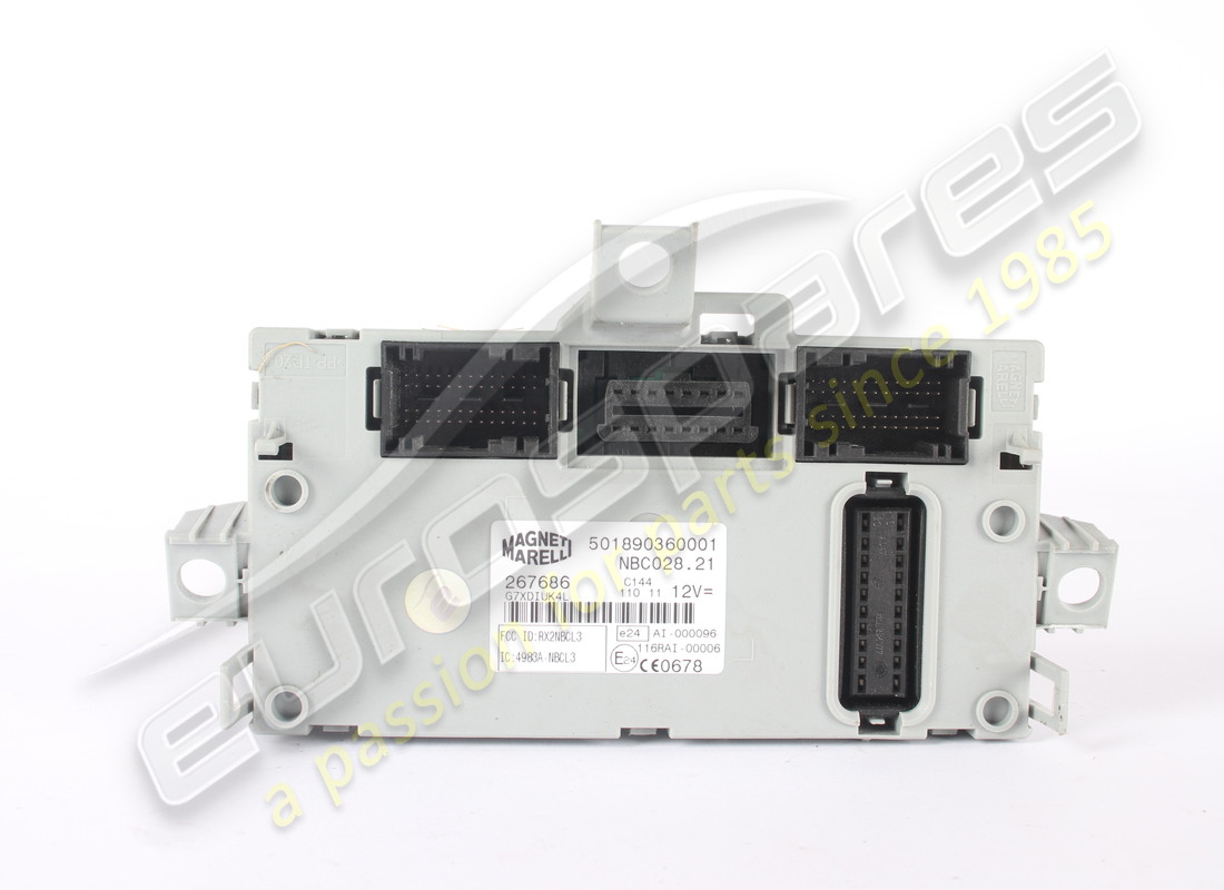 ORDINATEUR DE CORPS NODO NBC D'OCCASION Ferrari. NUMÉRO DE PIÈCE 267686 (1)
