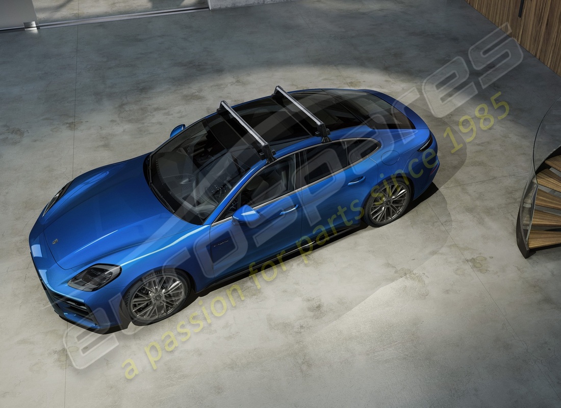 nouveau support principal du système de transport de toit porsche. numéro de pièce 976860159 (1)