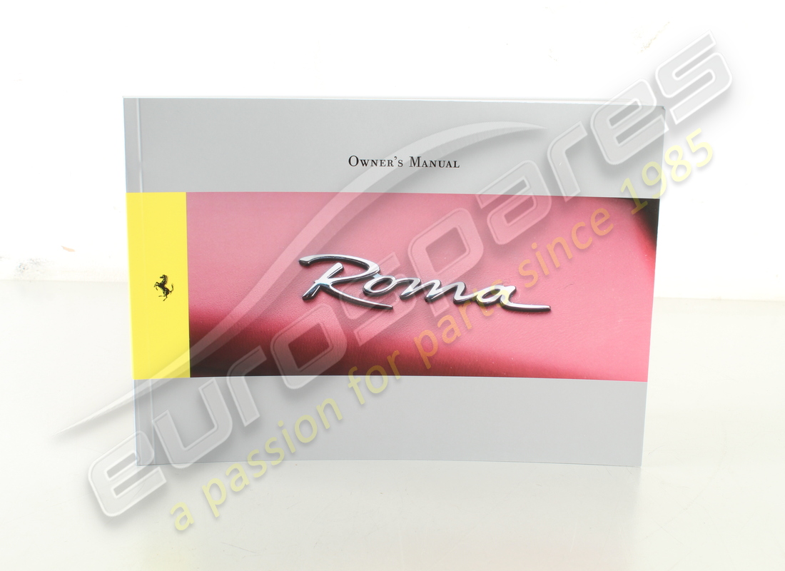 nouveau manuel du propriétaire et d'entretien ferrari. en anglais. référence 783751 (1)