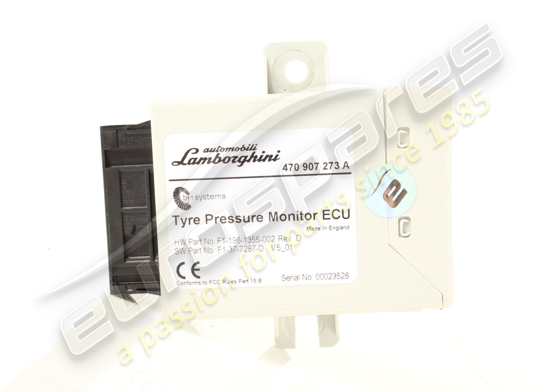 PRESSION DES PNEUS D'OCCASION Lamborghini. NUMÉRO DE PIÈCE 470907273A (1)