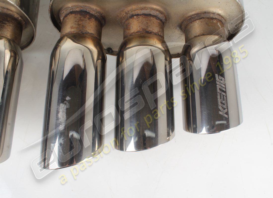 jeu de silencieux d'échappement eurospares utilisé (acier inoxydable). numéro de pièce eap1226105 (4)
