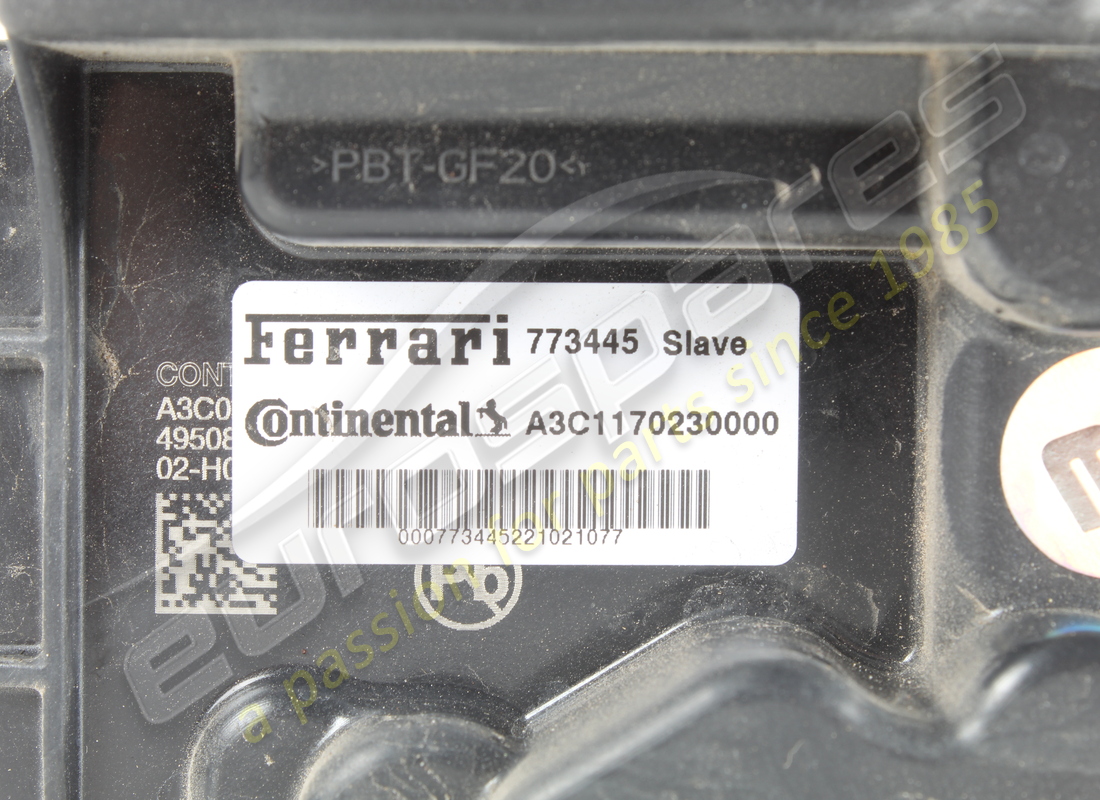 esclave ferrari centralina epc can500 d'occasion. numéro de pièce 773445 (2)