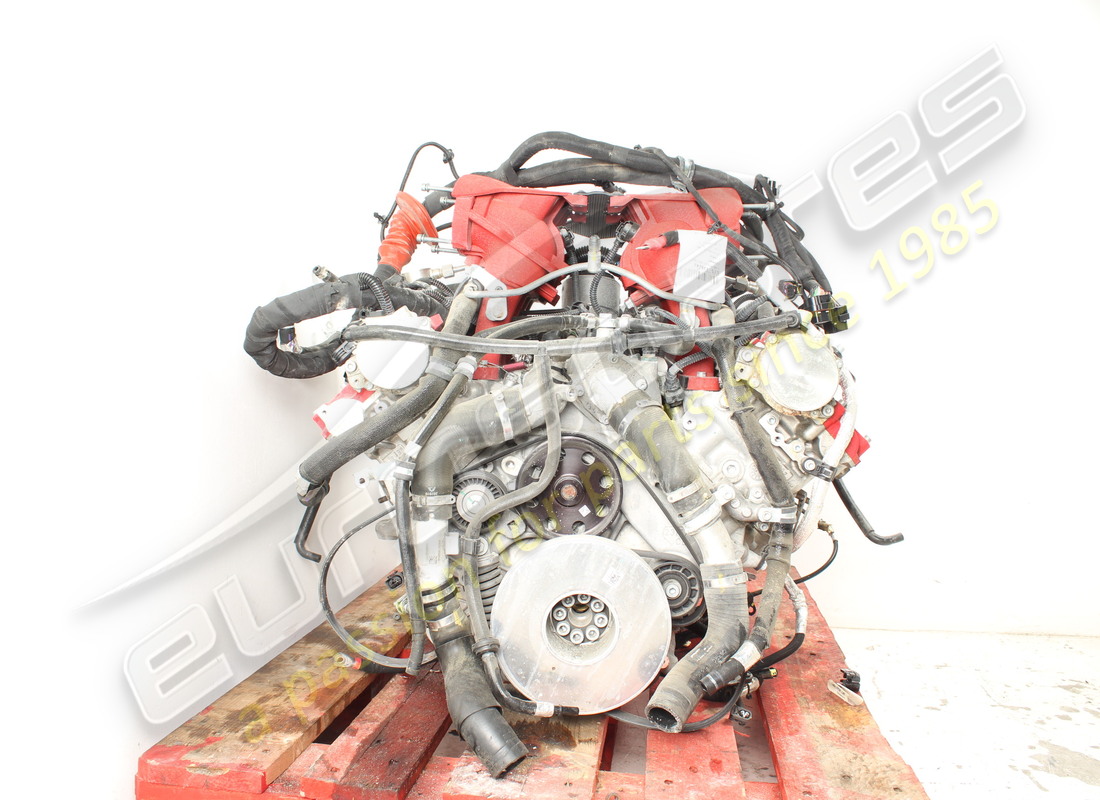 moteur complet d'occasion ferrari 488. numéro de pièce 754023000 (3)