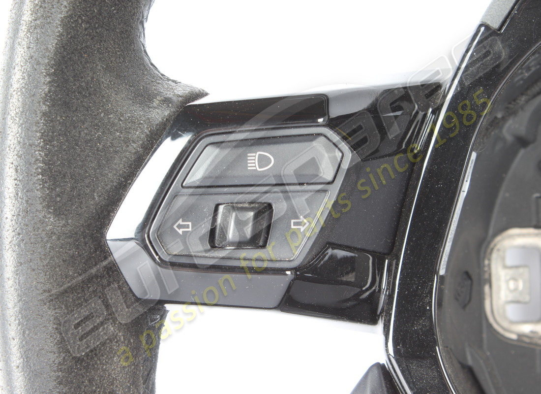 utilisé lamborghini volant en daim + haute brillance +. numéro de pièce 4t0419091gqg8 (7)