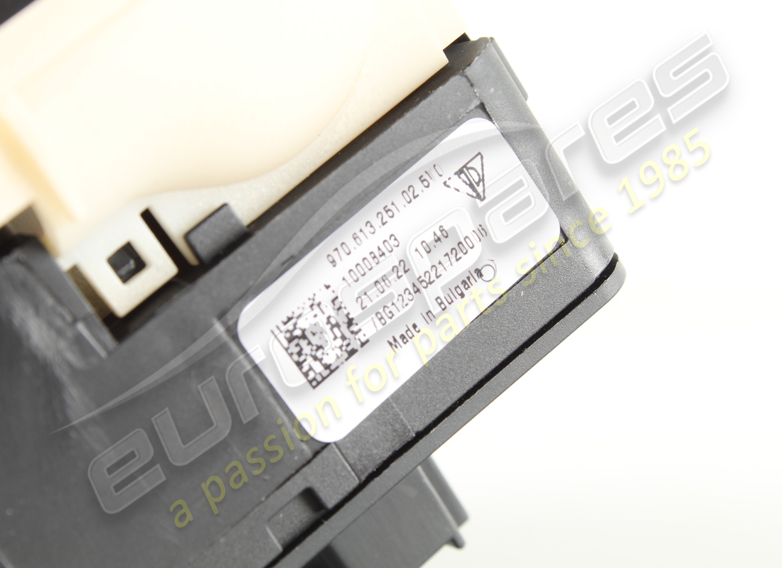 nouveau porsche interrupteur de frein de stationnement électronique crème. référence 970613251025v0 (5)