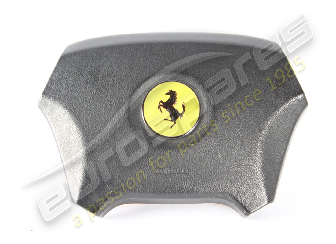 UTILISÉ Ferrari COUVERCLE DE VOLANT EN CUIR NOIR 8500 . NUMÉRO DE PIÈCE 65895700 (1)