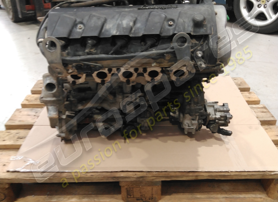 moteur lamborghini lp520 gallardo utilisé. numéro de pièce mr00y3q07l (2)