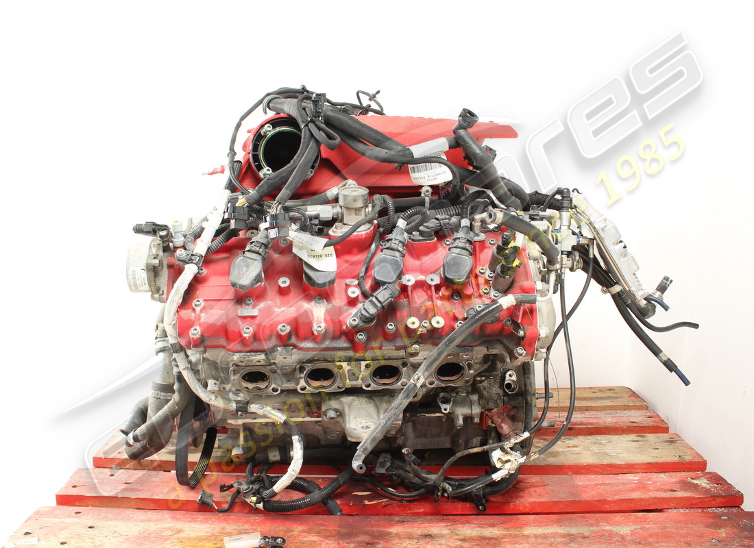 moteur complet d'occasion ferrari 488. numéro de pièce 754023000 (2)