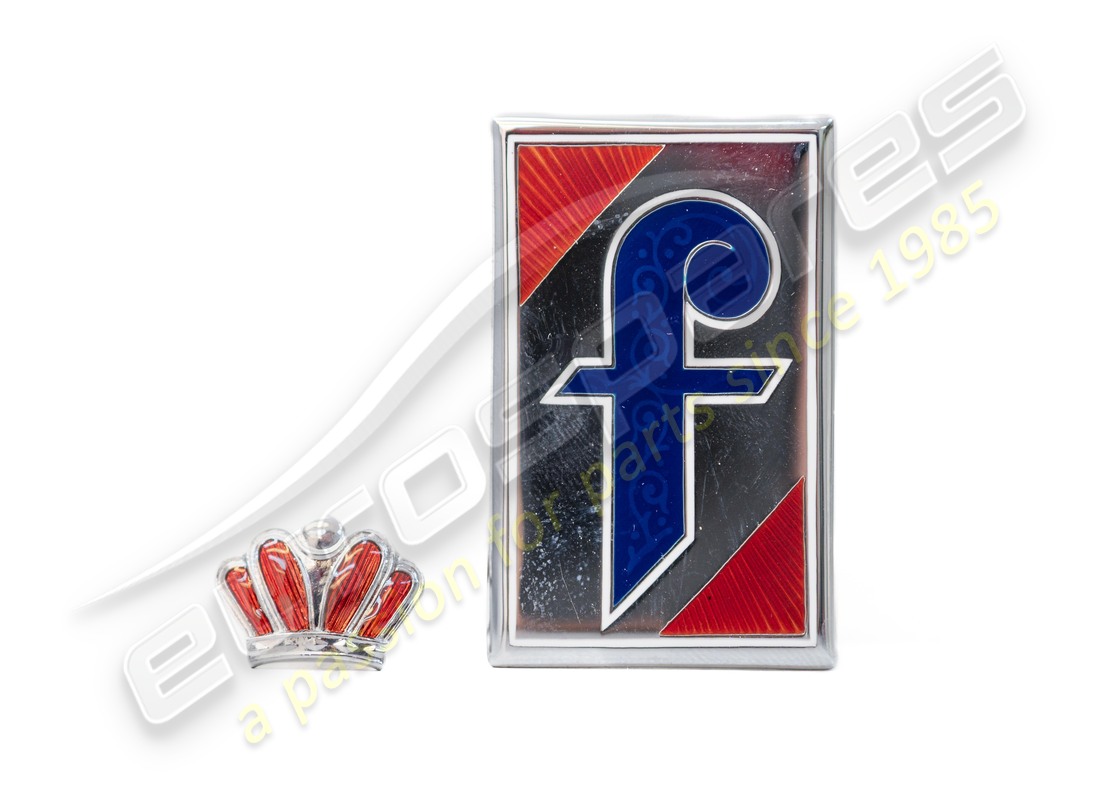 NEW EUROSPARES PININFARINA F WITH CROWN MOTIF . PART NUMBER 2394432000 (1)