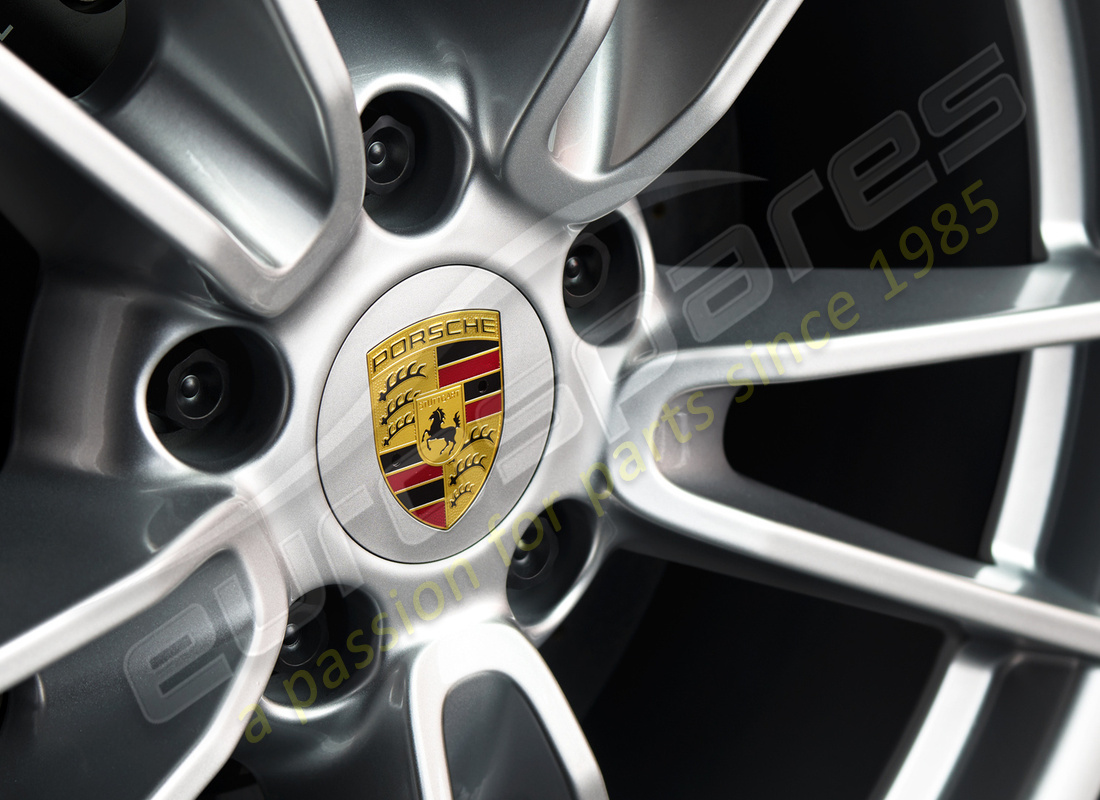 nouveaux enjoliveurs de moyeux de roue porsche. numéro de pièce 00004460742 (1)