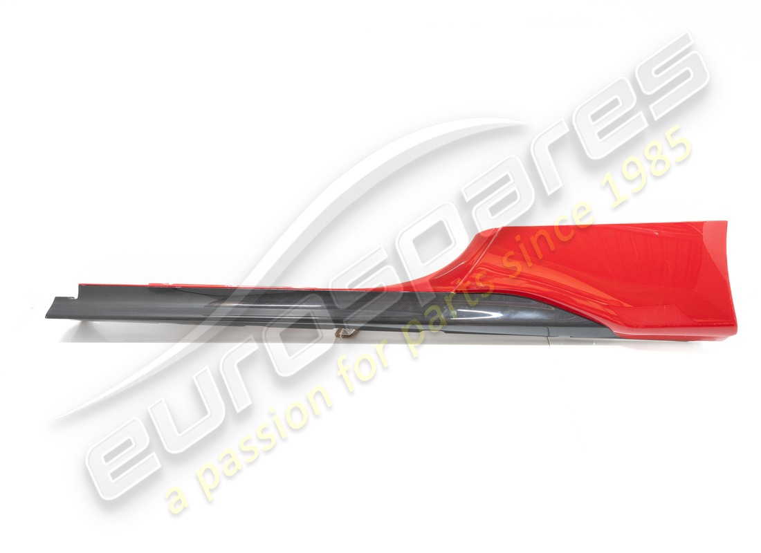 UTILISÉ Ferrari JUPE LATÉRALE GAUCHE EN CARBONE. NUMÉRO DE PIÈCE 985796474 (1)