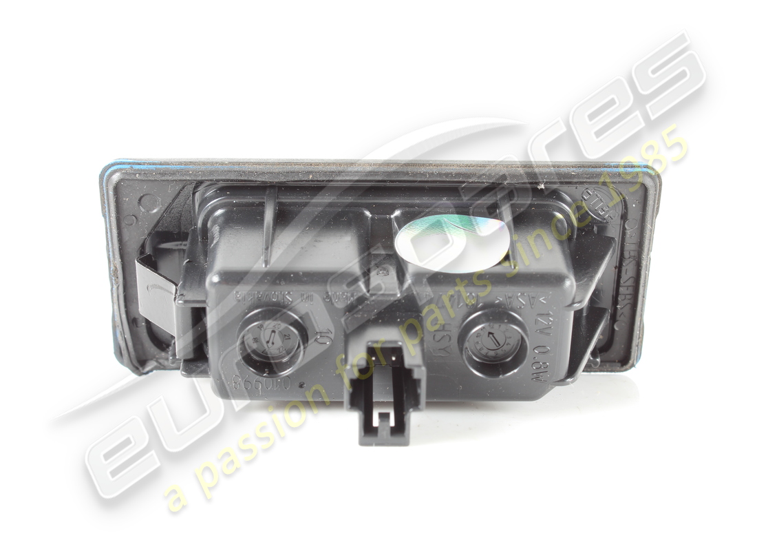 PLAQUE D'IMMATRICULATION D'OCCASION LAMBORGHINI. NUMÉRO DE PIÈCE 4G0943021A (2) plaque d'immatriculation d'occasion lamborghini. numéro de pièce 4g0943021a (2)