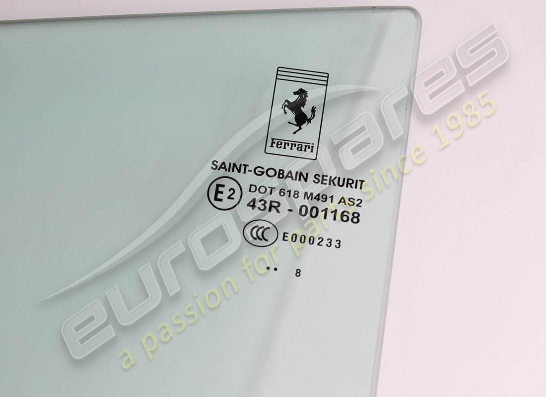 utilisé ferrari fenêtre de porte gauche. numéro de pièce 88304800 (2)