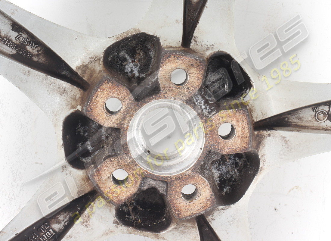 used ferrari front wheel (bbs aluminium) 18 inch. part number 179378 (5)