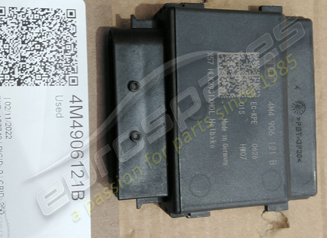 UTILISÉ Lamborghini UNITÉ DE COMMANDE, FUEL23A GEN2 E4LM . NUMÉRO DE PIÈCE 4M4906121B (1)