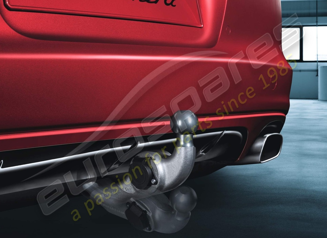 attelage de remorquage extensible électriquement neuf porsche. numéro de pièce 97004480016 (1)
