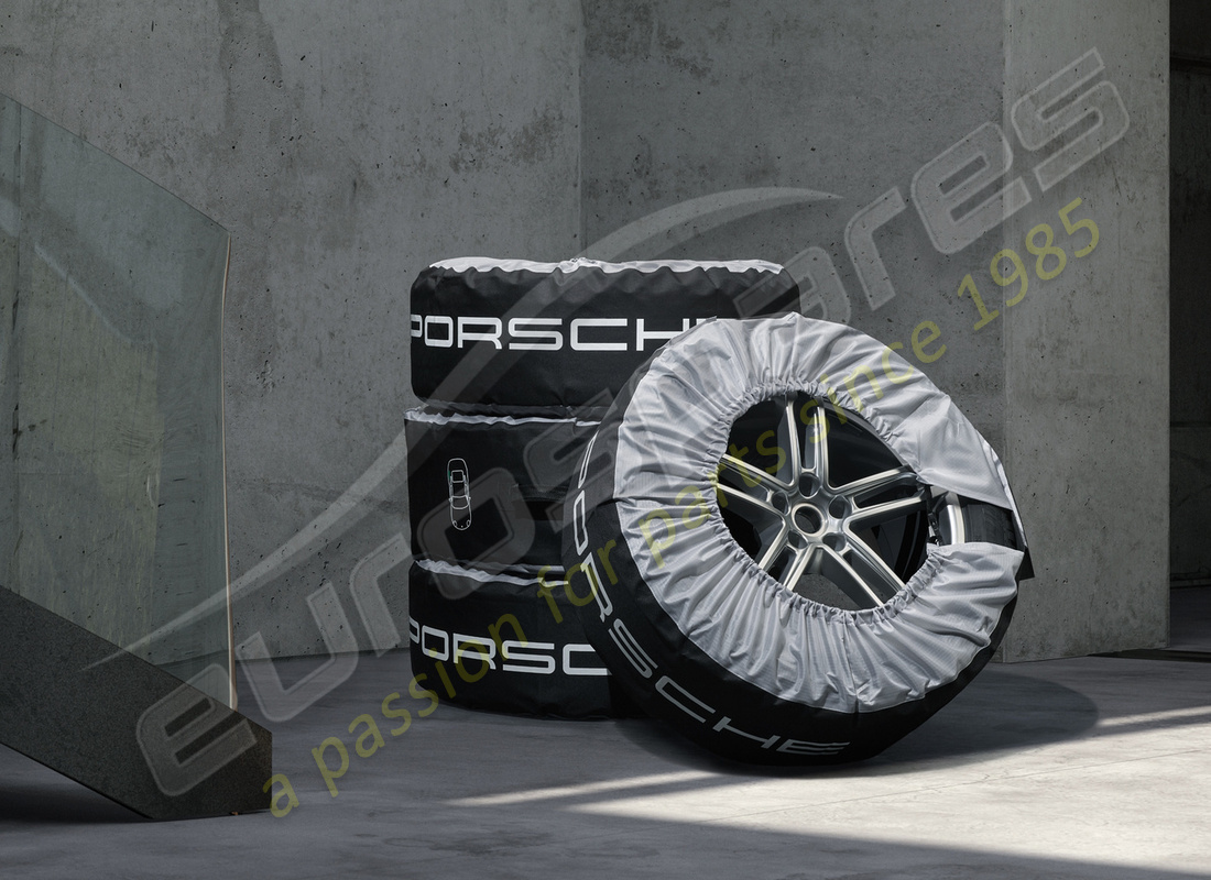 sacs de transport pour pneus neuf porsche. numéro de pièce pcg04462200 (1)